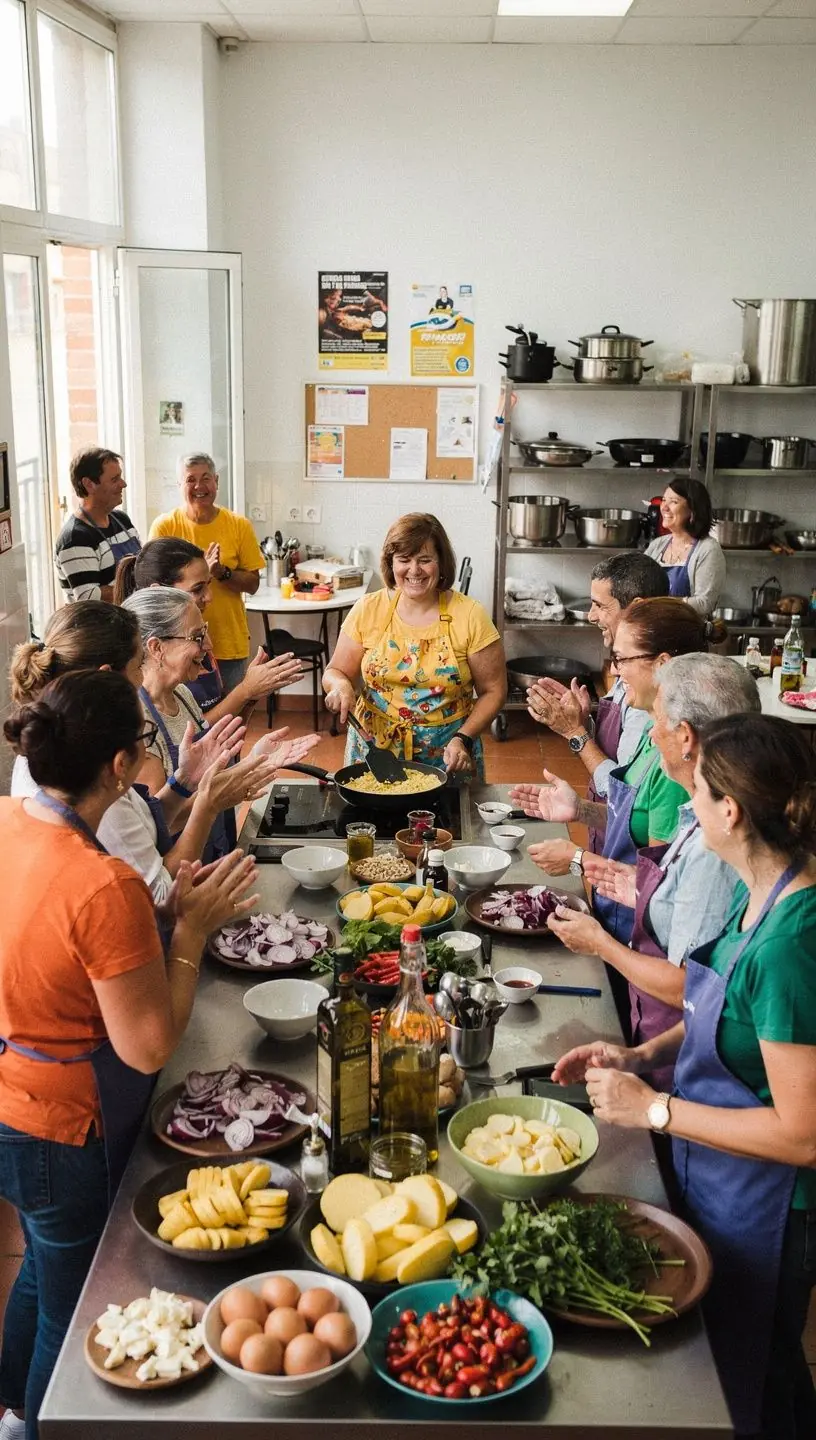 Importancia del pan en las comidas locales.