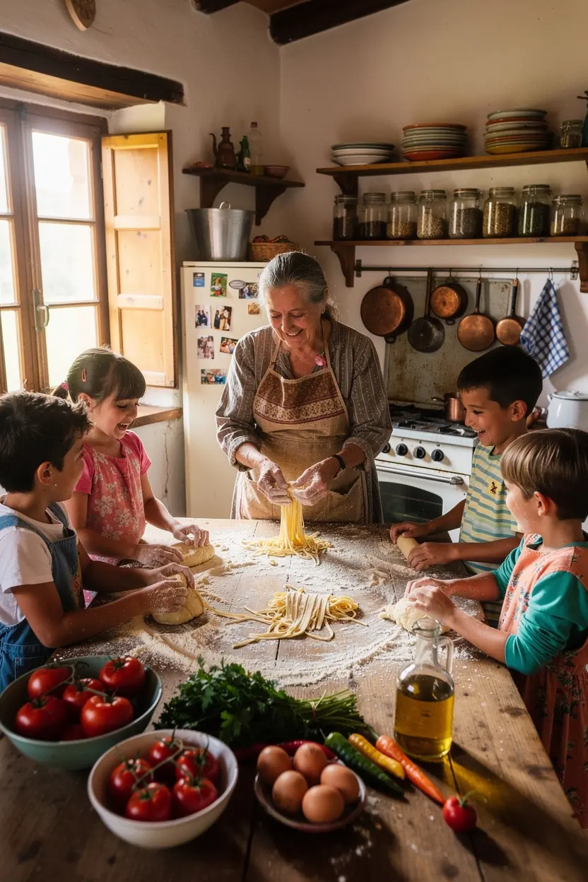 Ingredientes de temporada en la cocina española.